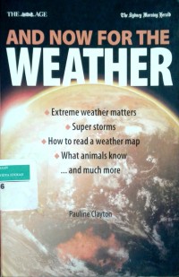 And now for the weather