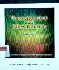 Convective heat and mass transfer
