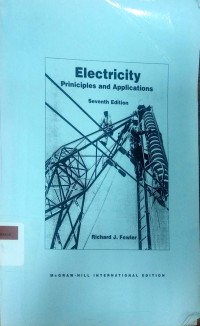 Electricity: principles and applications